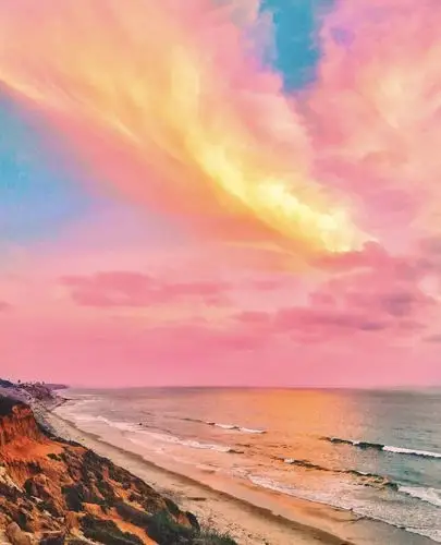 点赞这组粉色晚霞 近期会有浪漫的事情发生