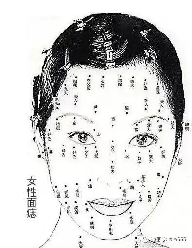 五颗克夫痣,一定要点掉!