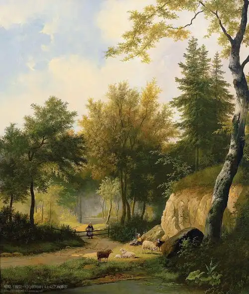 欧洲博物馆里的名画系列之古典风景一