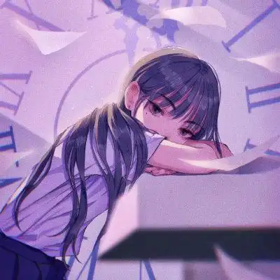 唯美女生头像仙气意境手绘ins酷拽霸气动漫女生头像图片