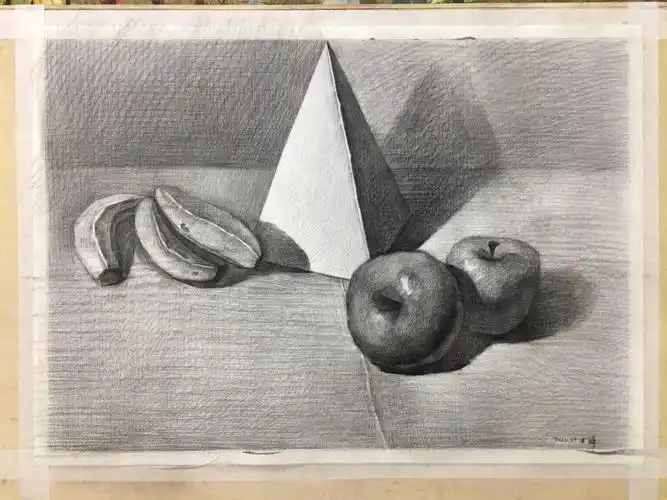 素描静物照片练习