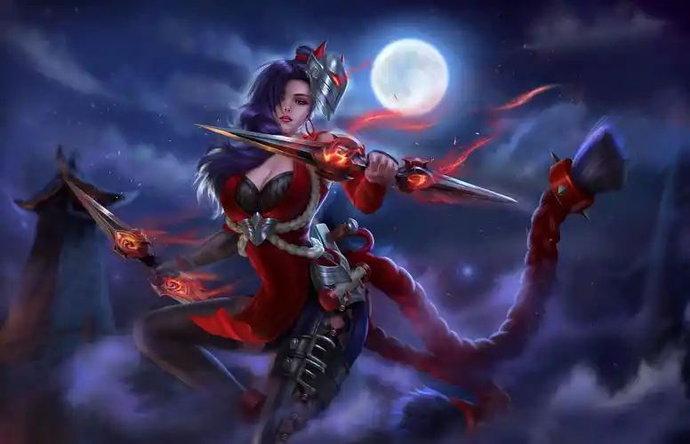 王者荣耀阿轲壁纸图片同人