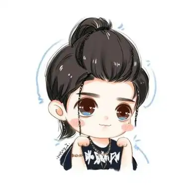 蔡徐坤动漫头像图片大全 高清q版的蔡徐坤手绘卡通萌图头像_明星头像