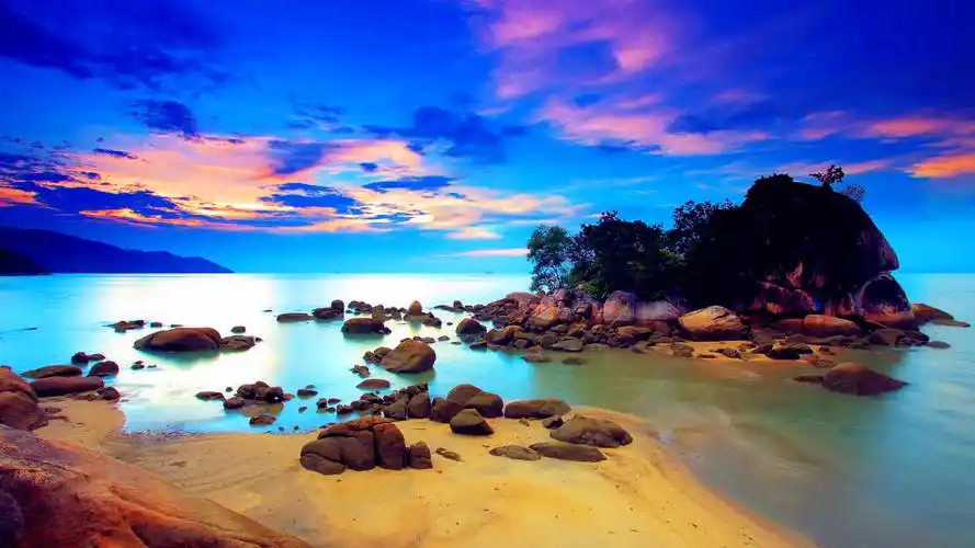 意境山水清新壮丽壁纸_最爱这美丽的山水_风景壁纸