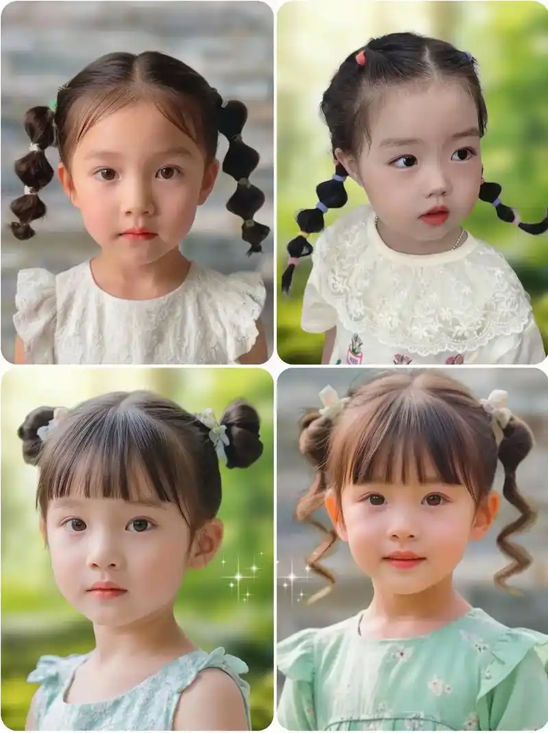 女宝宝短发型推荐