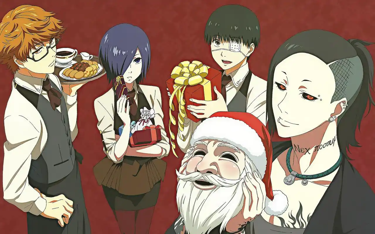 日本暗黑恐怖动漫东京食尸鬼2高清大图片桌面壁纸下载第二辑