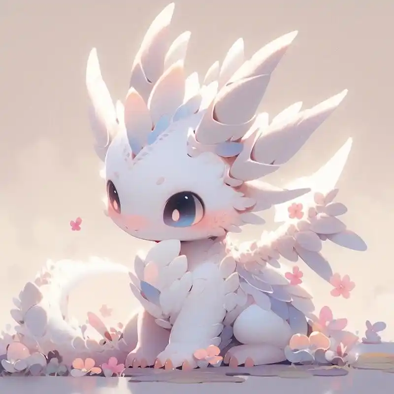 2024年龙宝宝系列|天真烂漫小白龙93