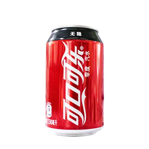 可口可乐零度可乐听装可乐330ml*24瓶易拉罐碳酸饮料北京 厅零度330*2