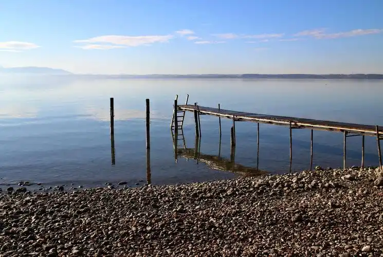 海, 海滩, 景观, 水, 海洋, 蓝天, 码头, 海岸, 岸边