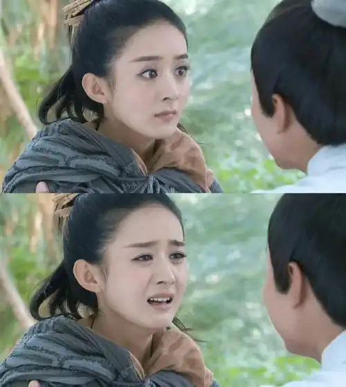 赵丽颖以前真的太灵气了#  《花千骨》里的赵丽颖看一遍惊叹一遍照