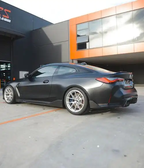 宝马m4改装97m performance款碳纤维侧裙_宝马m4社区_易车社区