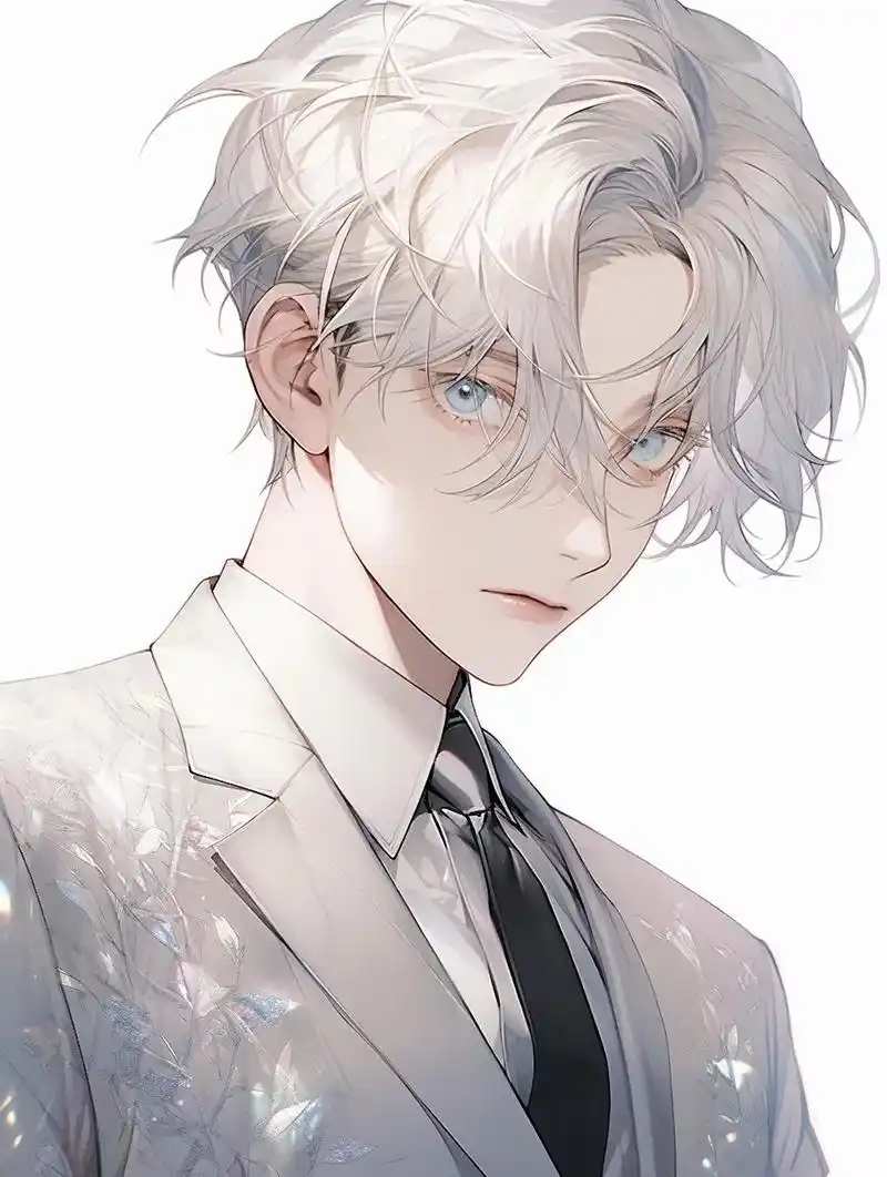 男生头像 #动漫 #动漫男头 #白毛 #二次元 - 抖音