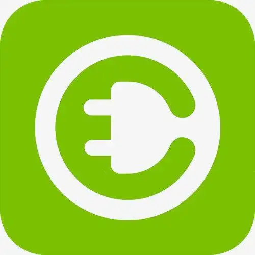 绿色卡通充电标识图片【免费下载】-88icon.com