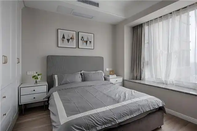 105平米的房子能装修成什么效果?现代轻奢风格三居室装修案例!