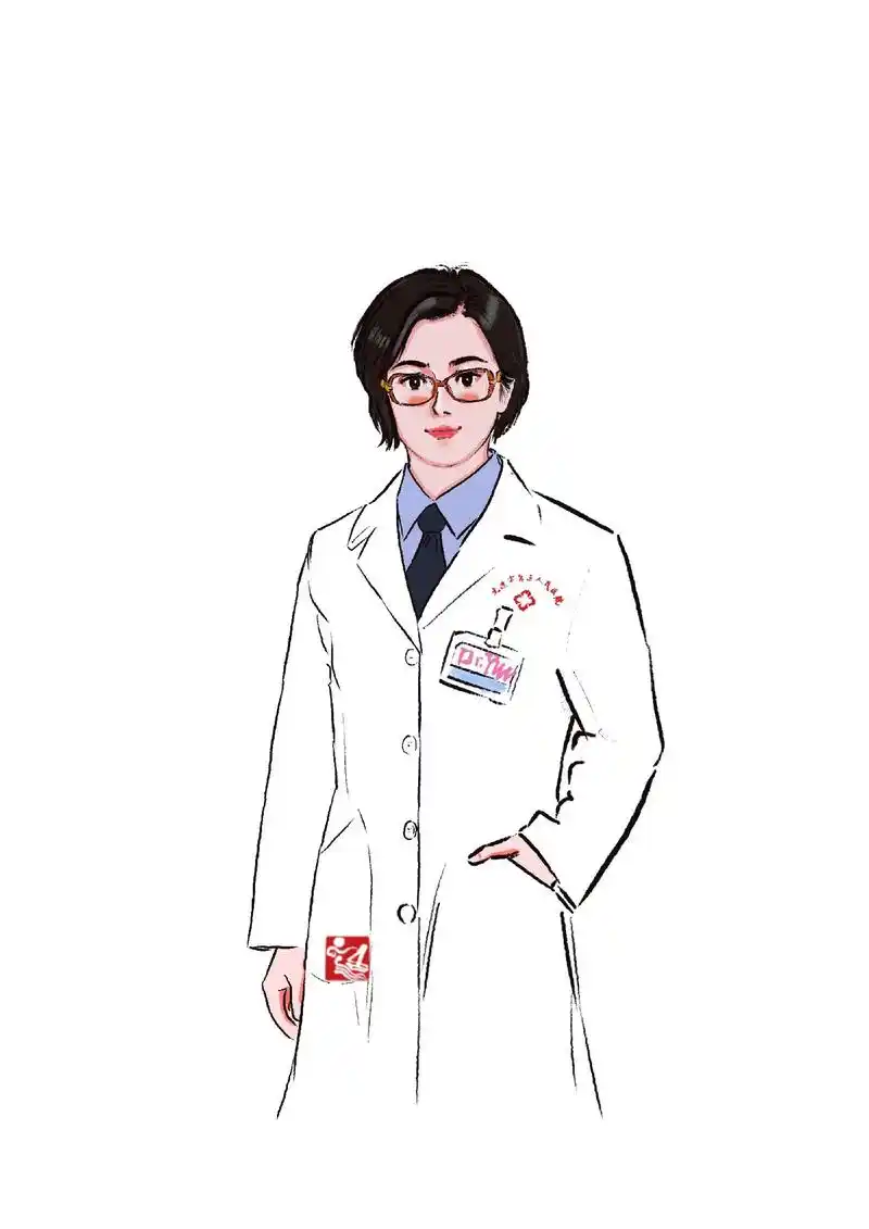 百张医生画像.#手绘  有很多朋友都以为我的 #人物肖像 是 - 抖音