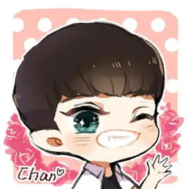 exo朴灿烈超萌超可爱动漫头像