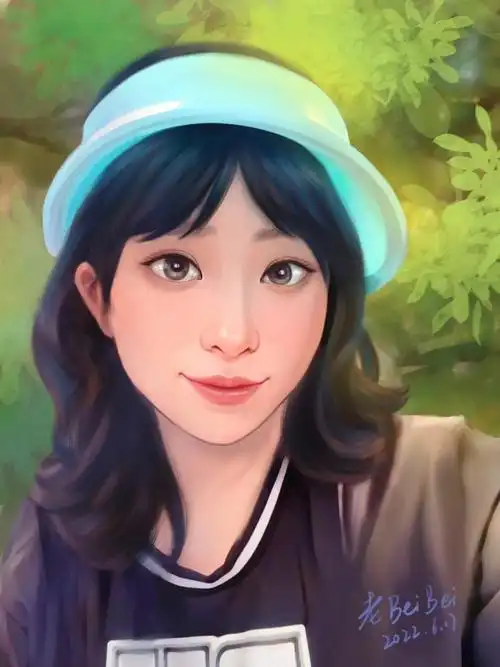 学画人像练习稿