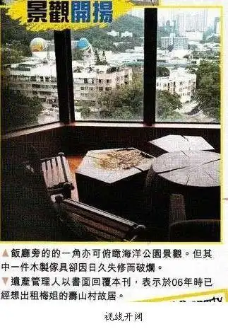 梅艳芳遗多项豪宅物业过亿 豪华故居封闭七年首曝光(组图)
