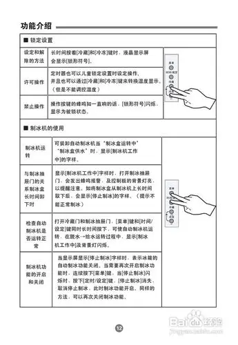 海尔bcd-301w(专供)型六门301升无霜变频冰箱使用说明:[2]
