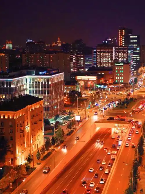 都市夜景视频素材