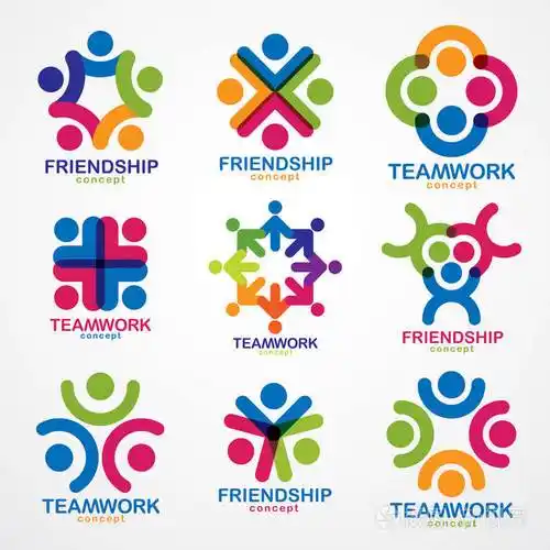 团队合作,商业慈善或基金会有关的象征团队合作团队合作的商人团结