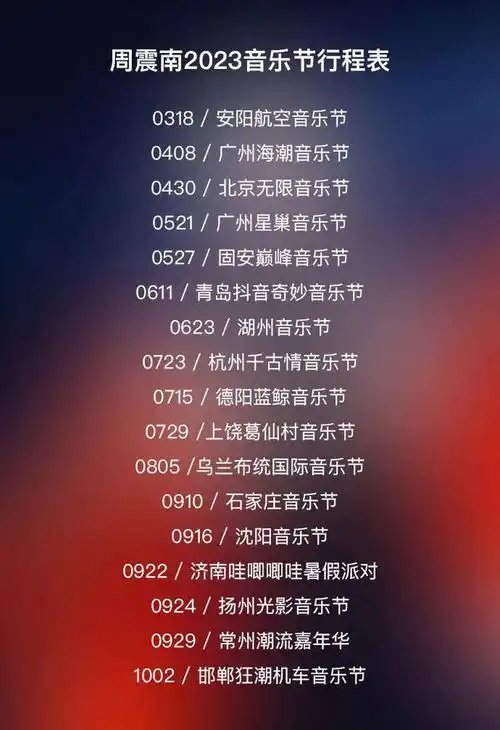 即便一拉音乐节行程表,基本都是不太出名的那种,但蚊子再小也是肉是吧