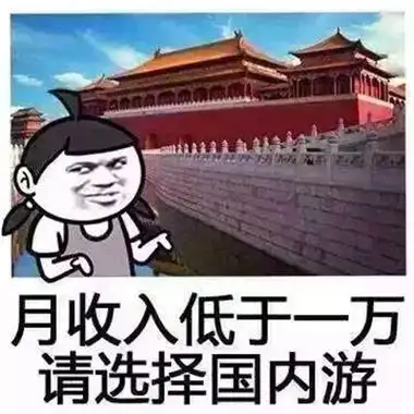 五一的搞笑旅游表情包图片