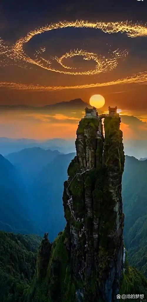 梵净山,造化的奇迹.#那些冬天才有的美景