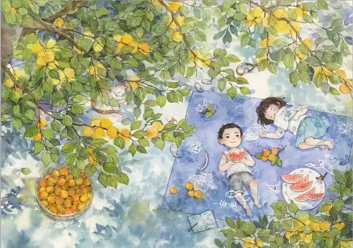 夏天|插画|儿童插画|鱼疯子 - 原创作品 - 站酷 (zcool)