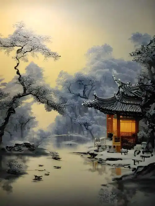 叹不尽相思苦,忆华年……" #图文伙伴计划 #国风古韵 #治愈系风景