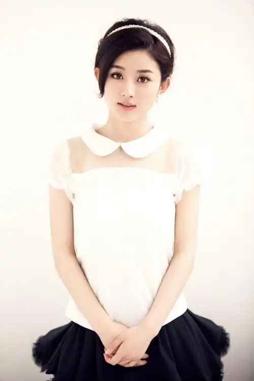 赵丽颖 美图写真 太漂亮了