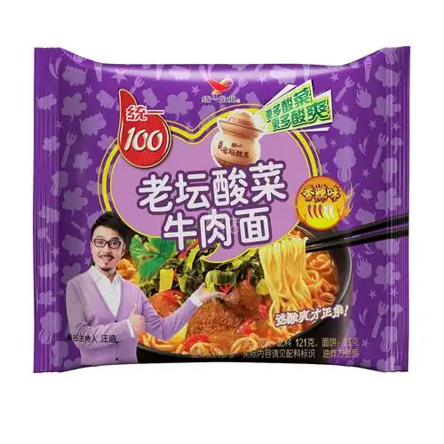 统一100原味老坛酸菜牛肉面 ￥2.5元/袋 月售0份