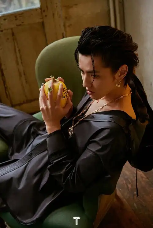 吴亦凡雀斑妆帅气写真