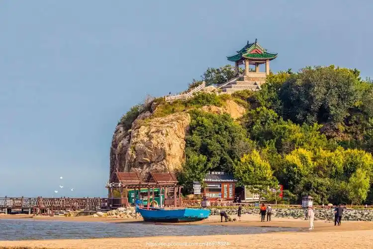 北戴河鸽子窝公园美景