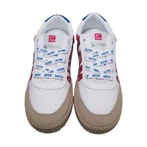 飞跃复古男女学生休闲学休闲adm古板小白adm帆布鞋