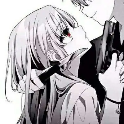 黑暗系情侣头像