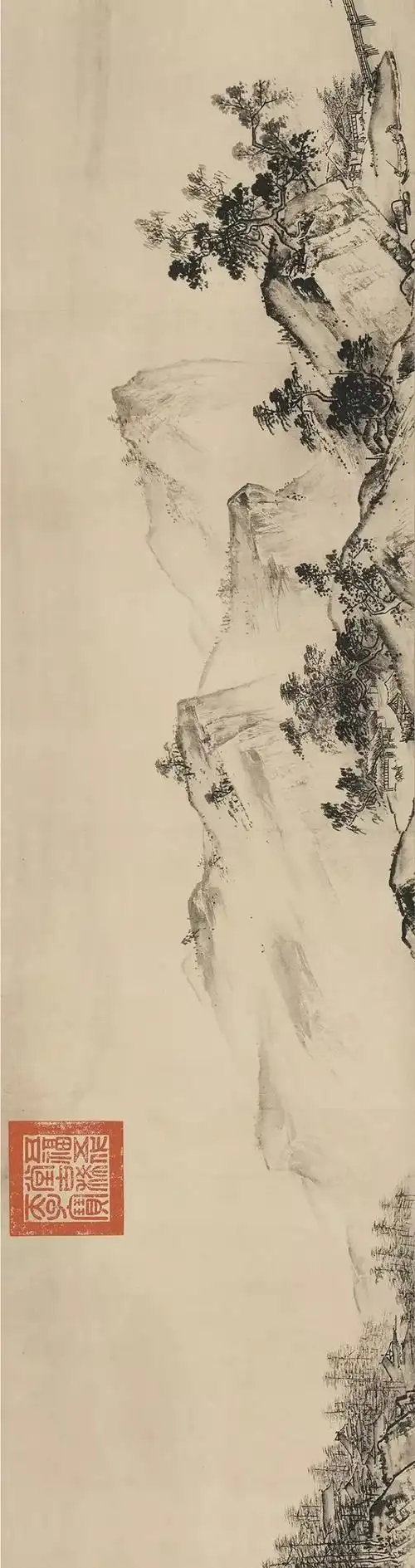 在宋画山水中来一场说走就走的旅行——图解夏圭《溪山清远图》