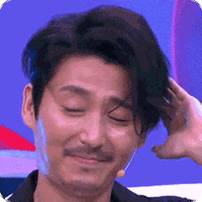 耍酷撩头发的表情包