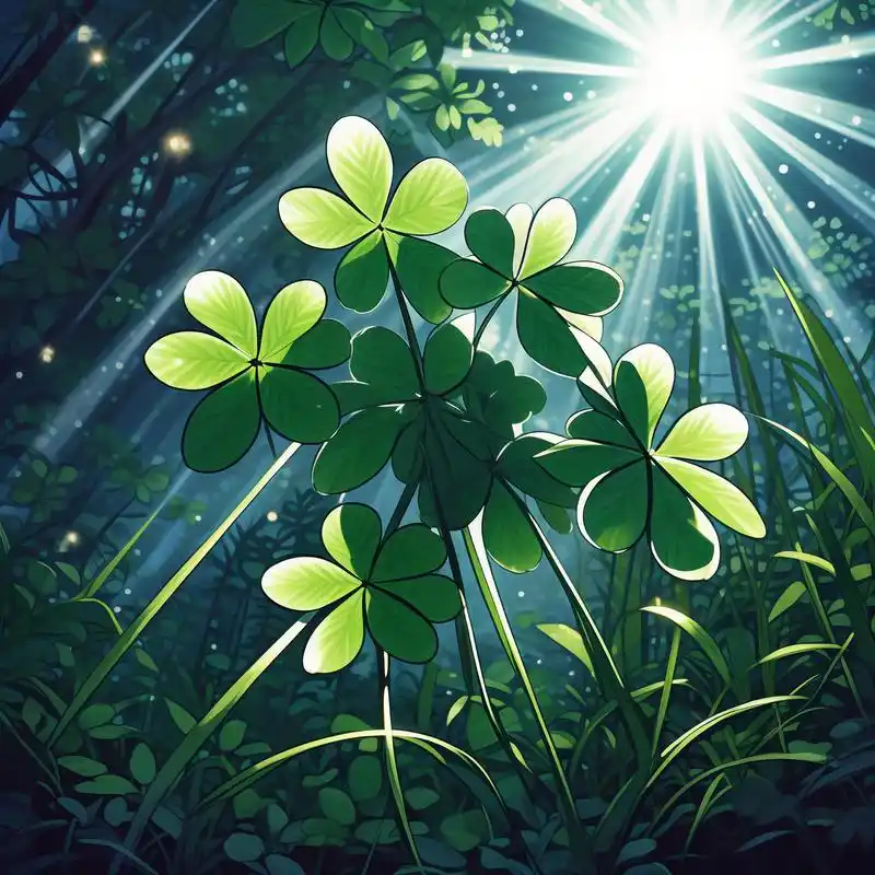 四叶草头像92愿你好运常伴 四叶草寓意着幸运和希望,是超级治愈的