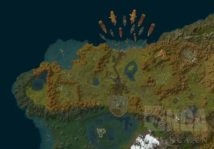 前瞻剧透对洛丹伦之战和激流堡前线场景地图的一些分析和猜测