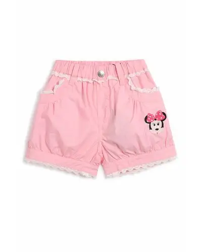 disney迪士尼女童浅粉红色短裤