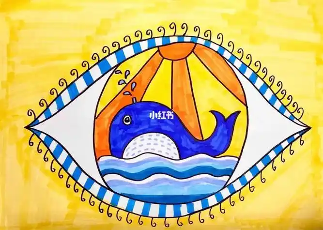 儿童画简单眼睛的画法 儿童画简单眼睛的画法