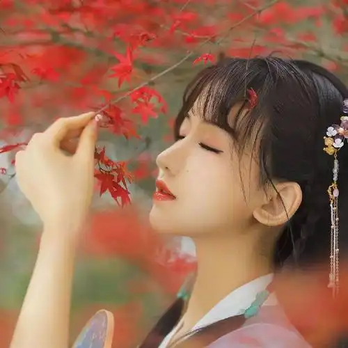 唯美意境古风女生头像|晓阴无赖似穷秋 淡烟流水画屏幽