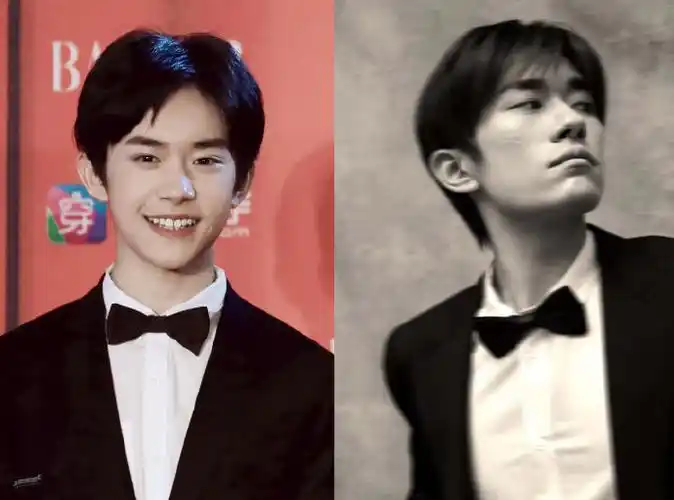 易烊千玺从喝奶到喝香槟##易烊千玺和郭富城女儿打招呼##星姐微