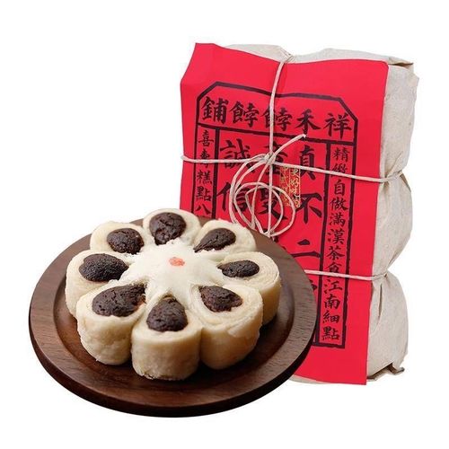 【2袋】祥禾饽饽铺八瓣枣花酥传统手工小吃网红美食点心宫廷糕点