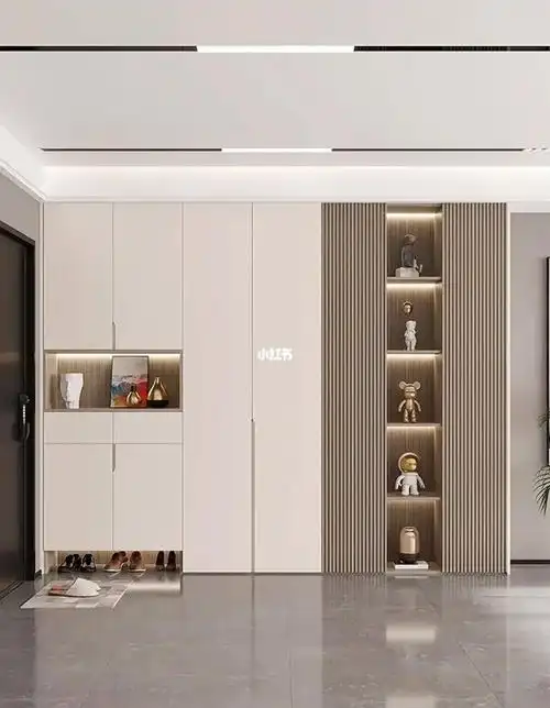 入户玄关鞋柜这样做好漂亮