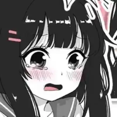 日系黑白漫画女头_女生头像_我要个性网