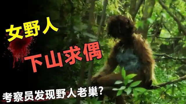 长白山惊现红毛"女野人"?抓走了一名男村民?老巢被找到!