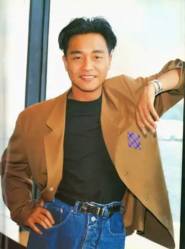 原创张国荣的搭配就是潮流教科书今天流行的风格他早已示范过