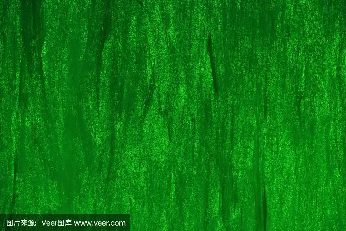 用画笔涂抹深蓝色和绿色的背景